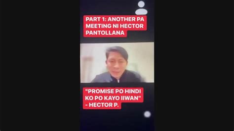 HECTOR PANTOLLANA, DI MO KO MAPiPIGIL sa scam mo!.